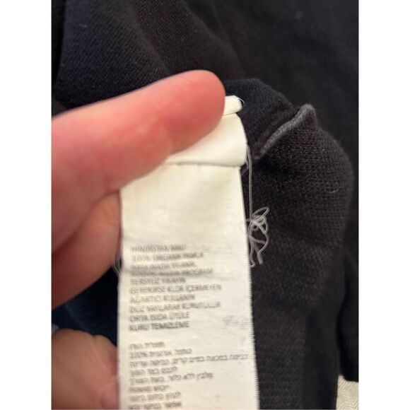 PrAna tunic zipper jacket black large back design organic cotton India - Picture 6 of 8